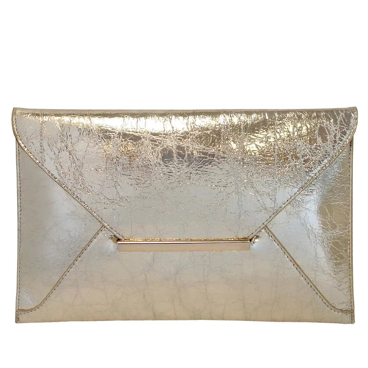 Gold Envelope Clutch