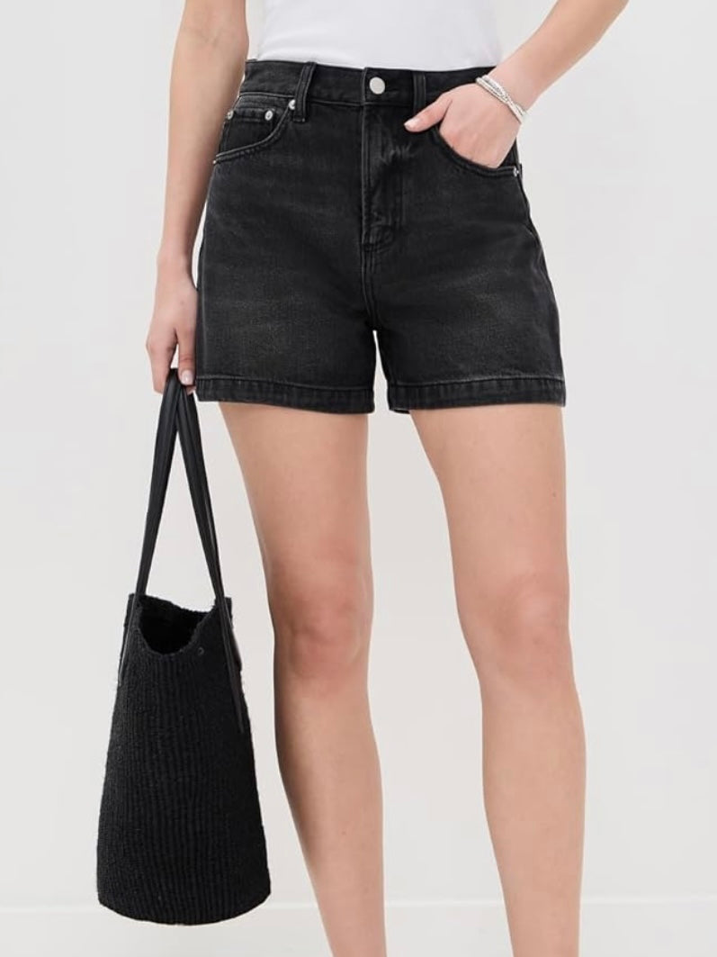 Saige High Rise A-Line Shorts