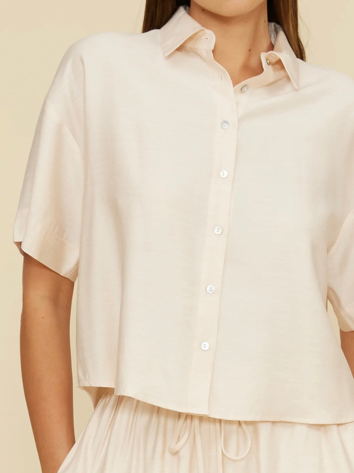 Angie Button Down Top