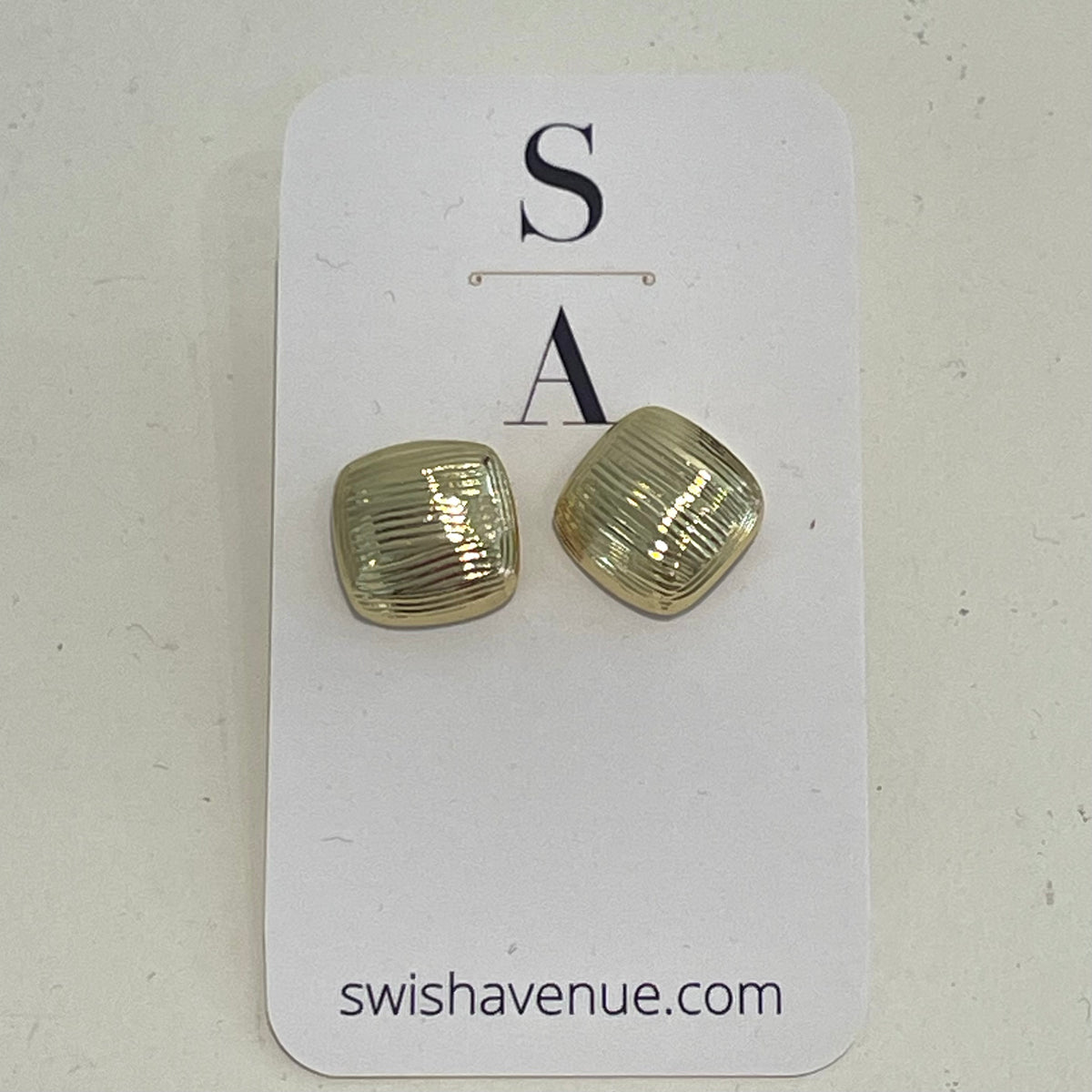 Square Statement Earrings