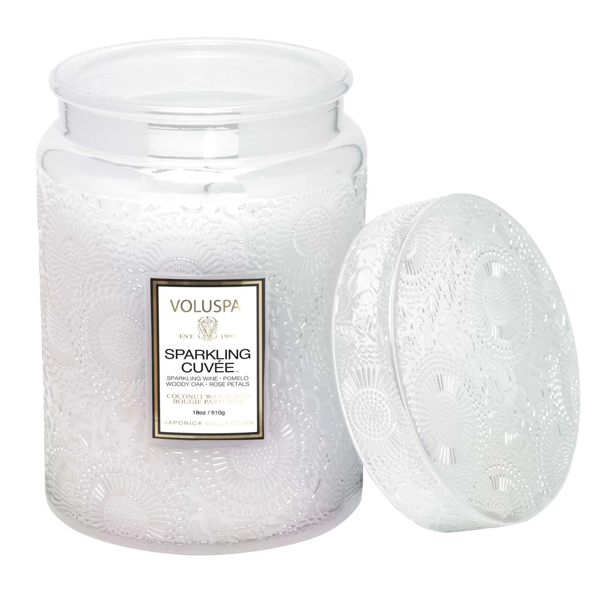 Large Jar Candle- Sparkling Cuvee