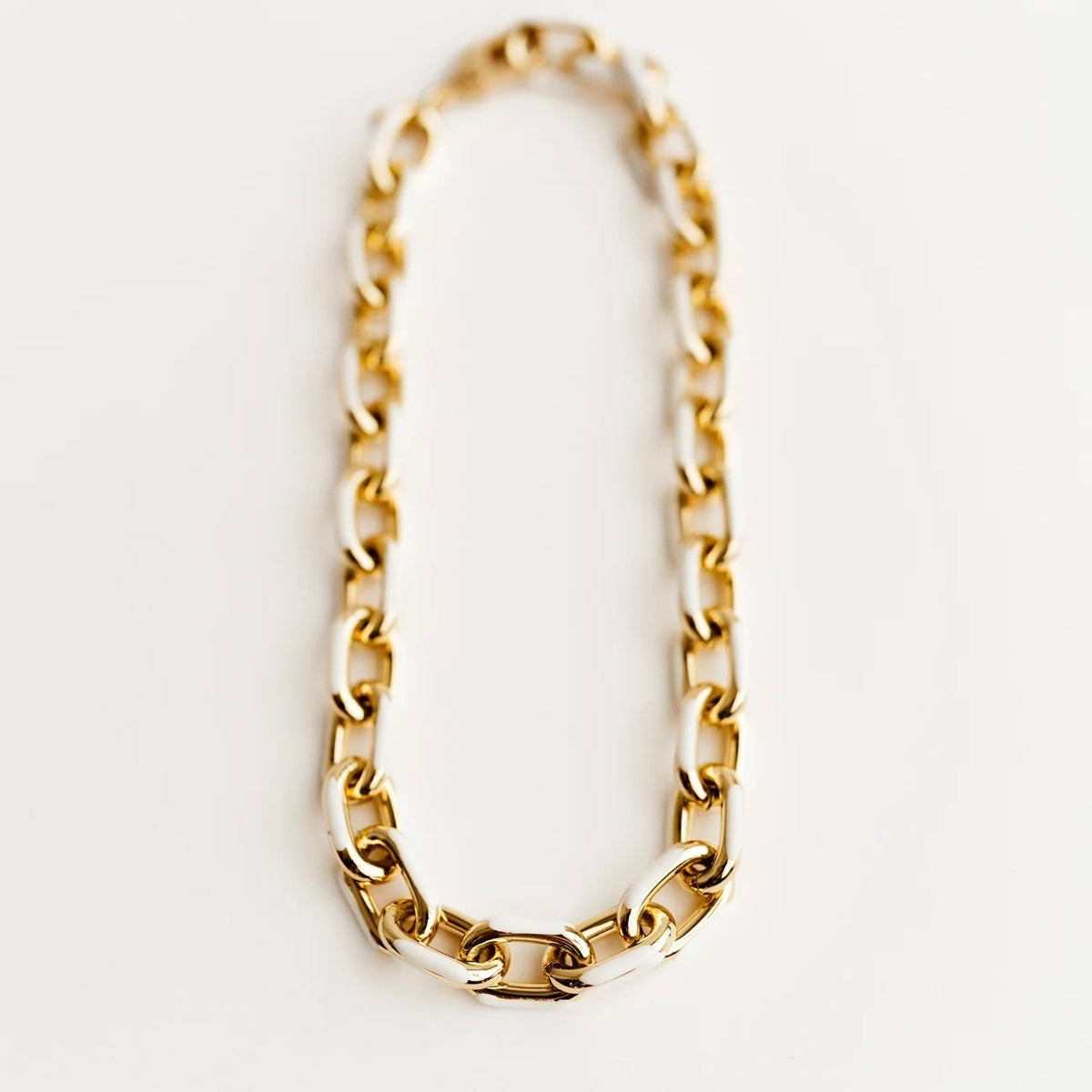 The Romy Necklace in White
