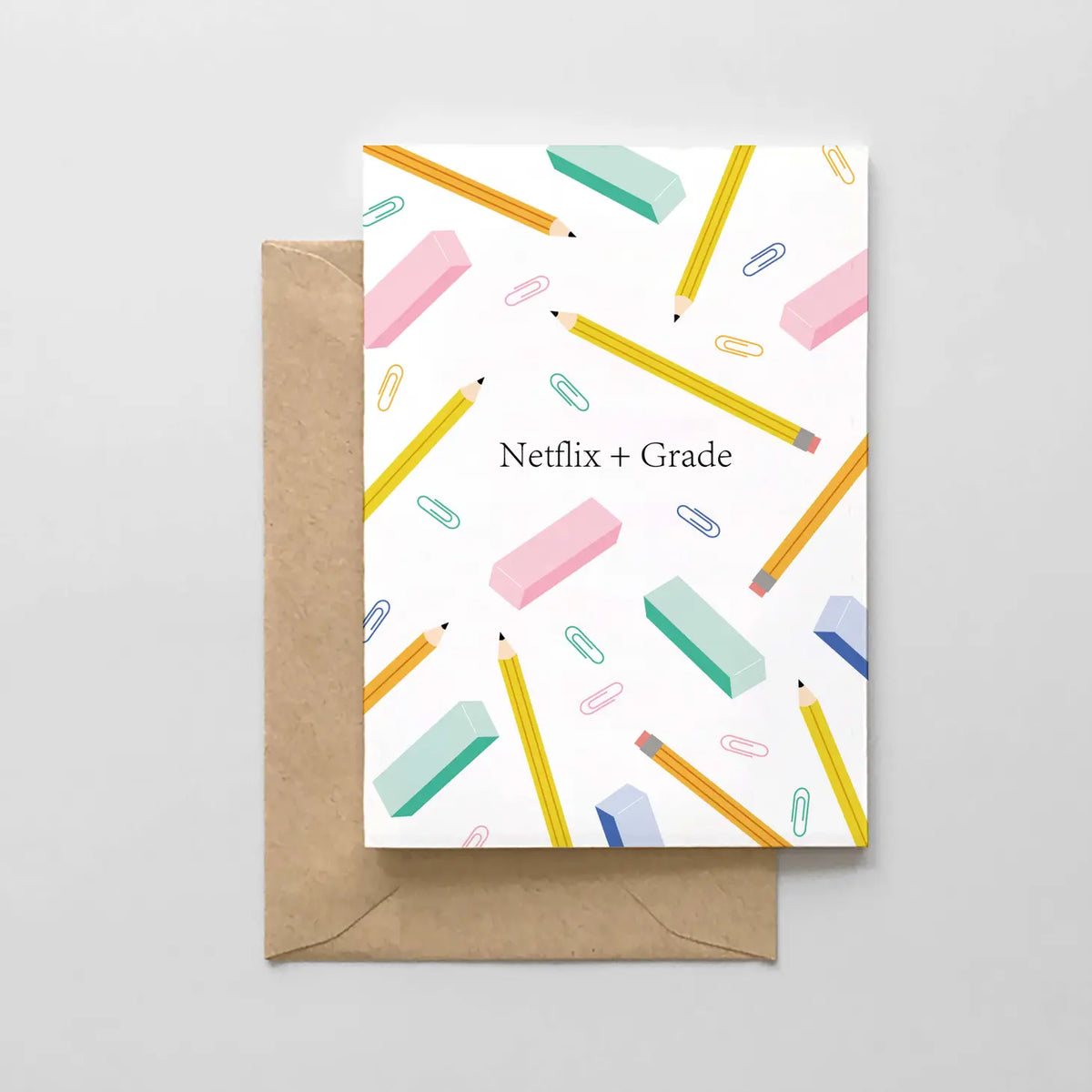 Netflix + Grade Teacher Appreciation Card