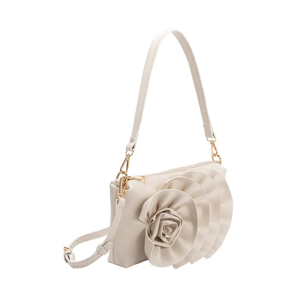 Florence Ivory Recycled Vegan Shoulder Bag