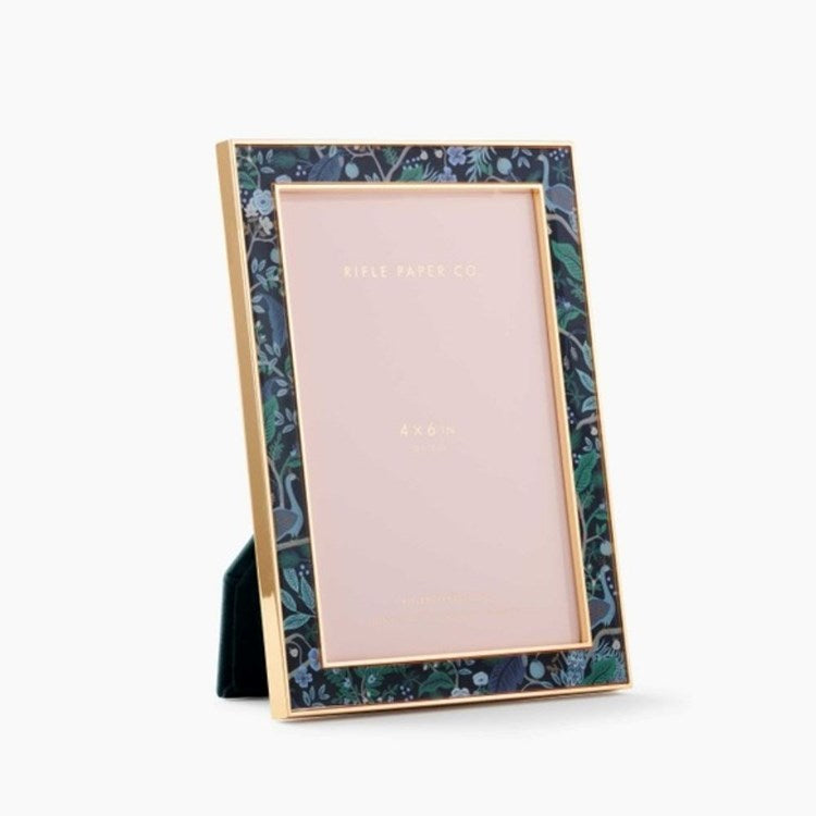 Peacock 4x6 Picture Frame