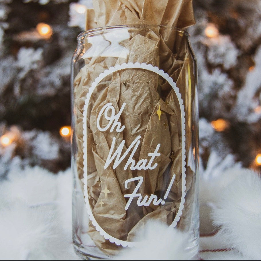 Seasonal Can Shape Glasses