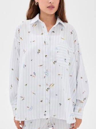 Nicole Button Up