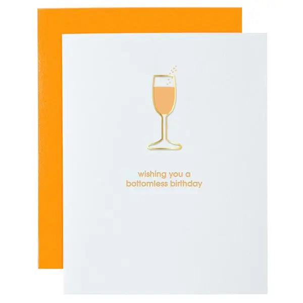 Bottomless Birthday Card