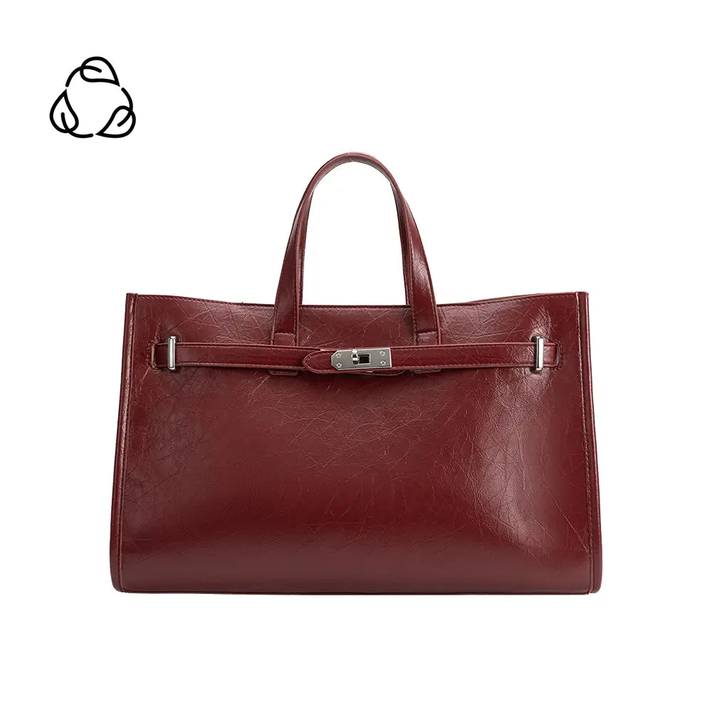 Sutton Recycled Vegan Leather Tote Bag
