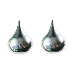 Silver Statement Teardrop Studs