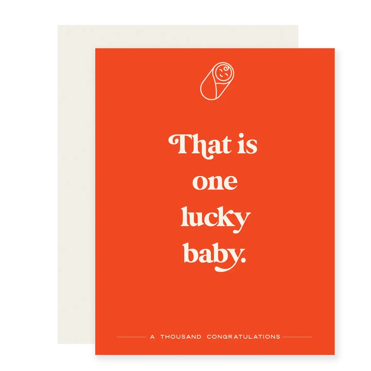 One Lucky Baby | Baby Card