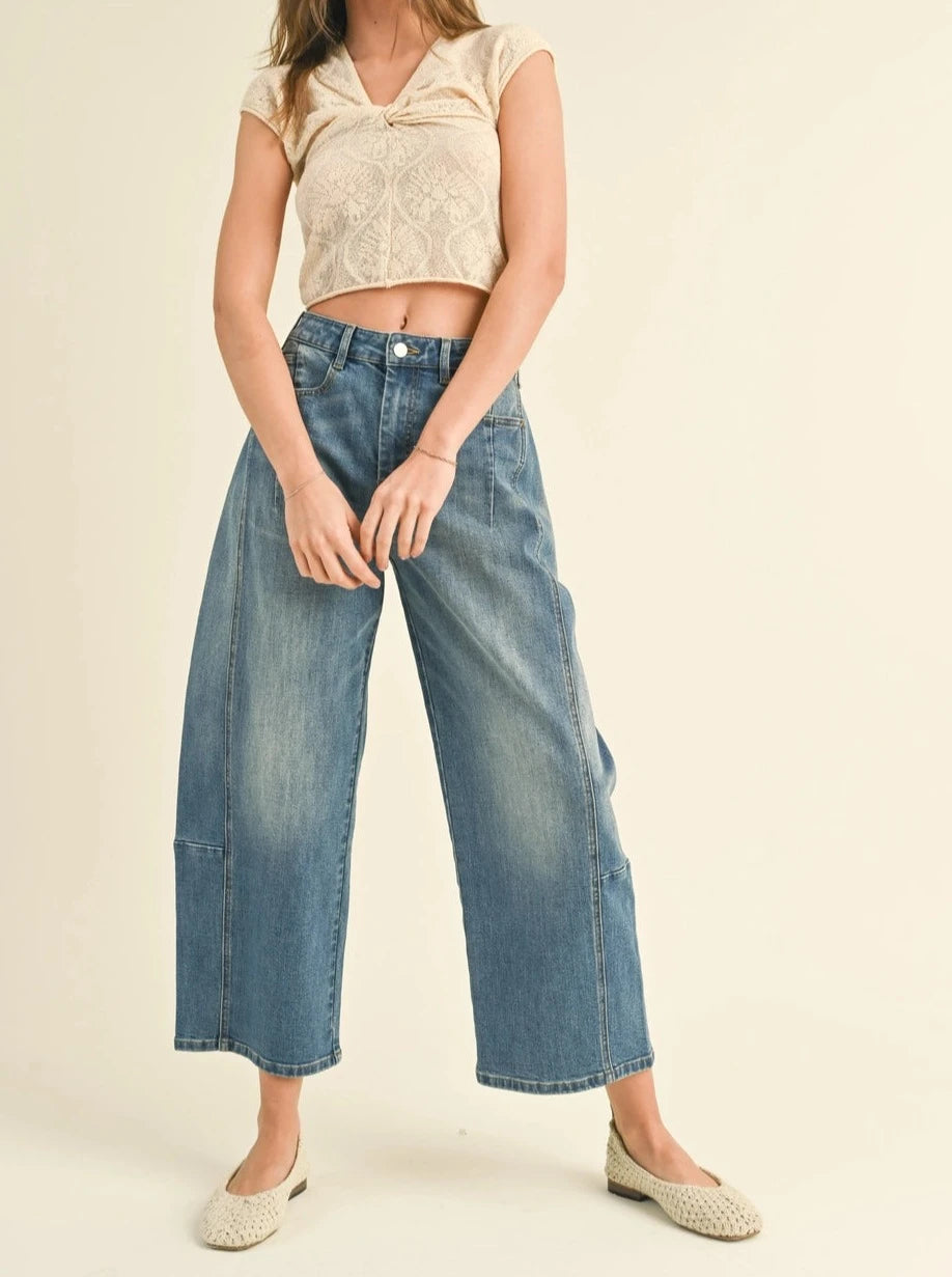 RESTOCKED!  Bailey Barrel Jeans