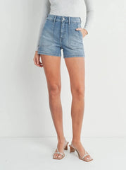 Denim Utility Shorts