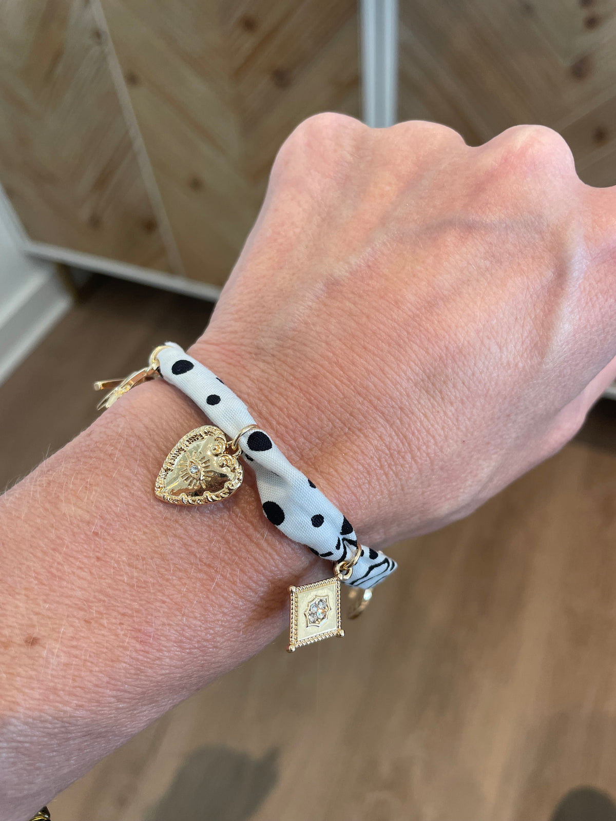 Bandana Charm Bracelet
