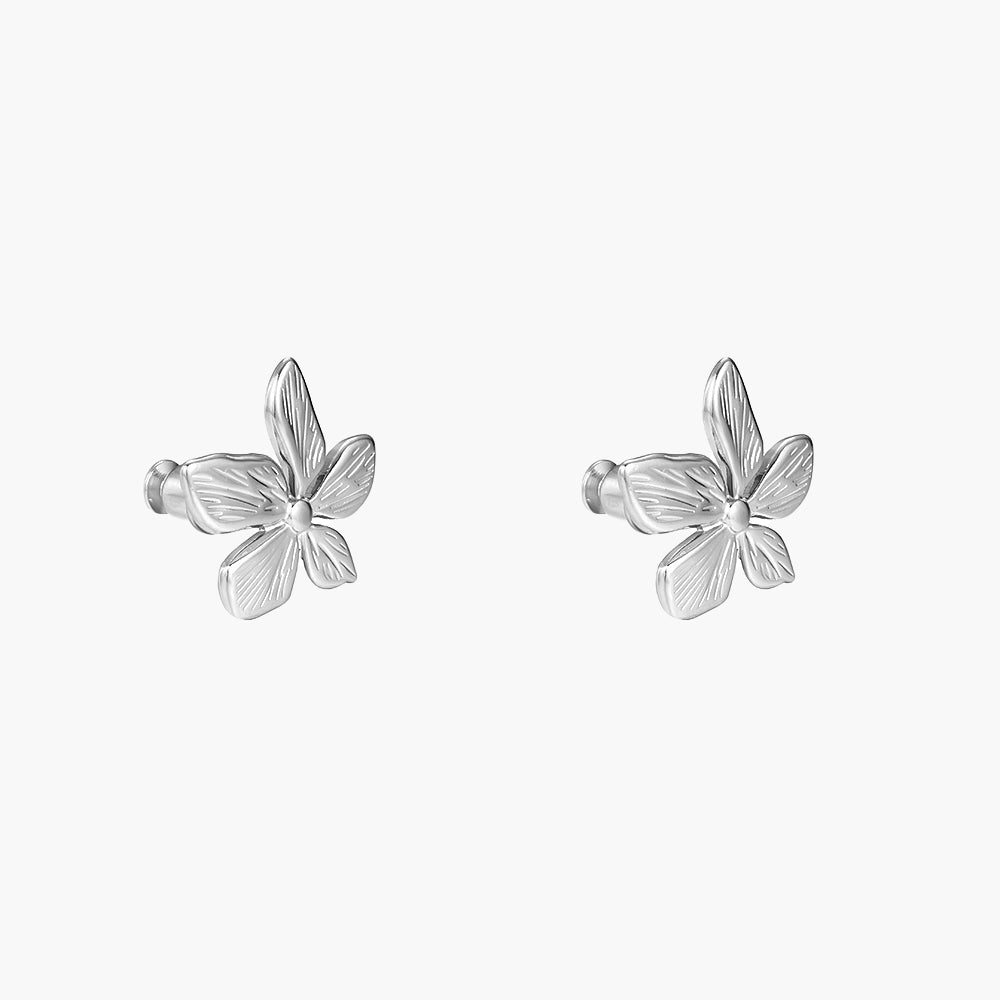 14k Springtime Flower Earrings