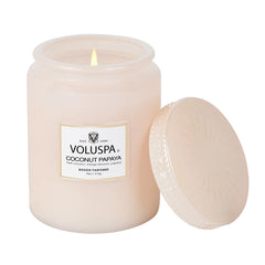 Large Jar Candle-Coconut Papaya