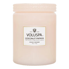 Large Jar Candle-Coconut Papaya