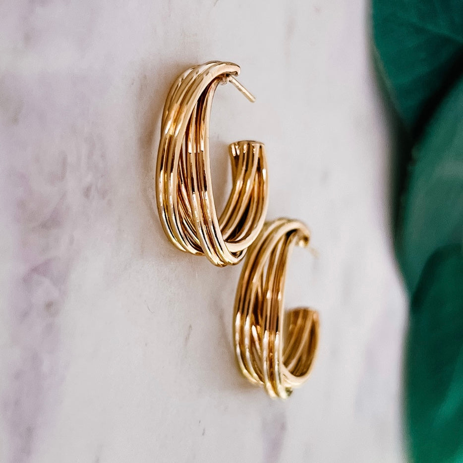 Woven Metal Hoops