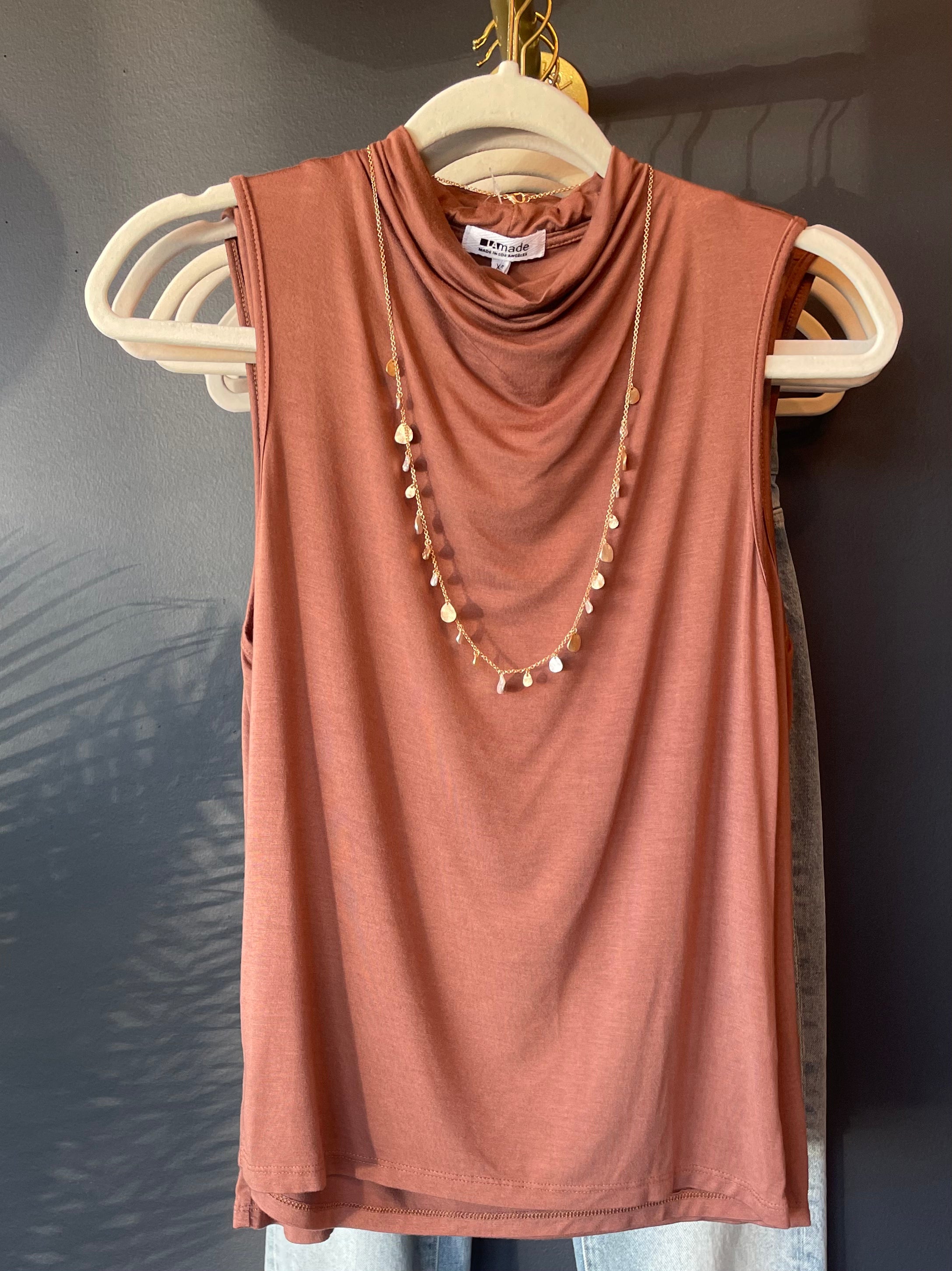 Sydney Cowl Neck Tee