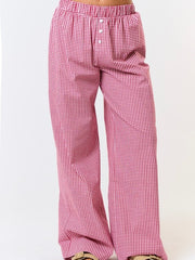 Gingham Boxer Pant