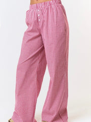 Gingham Boxer Pant