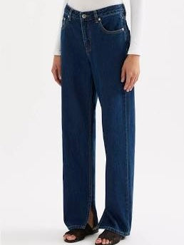 Organic Split Hem Jean