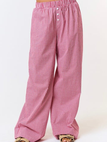 Gingham Boxer Pant