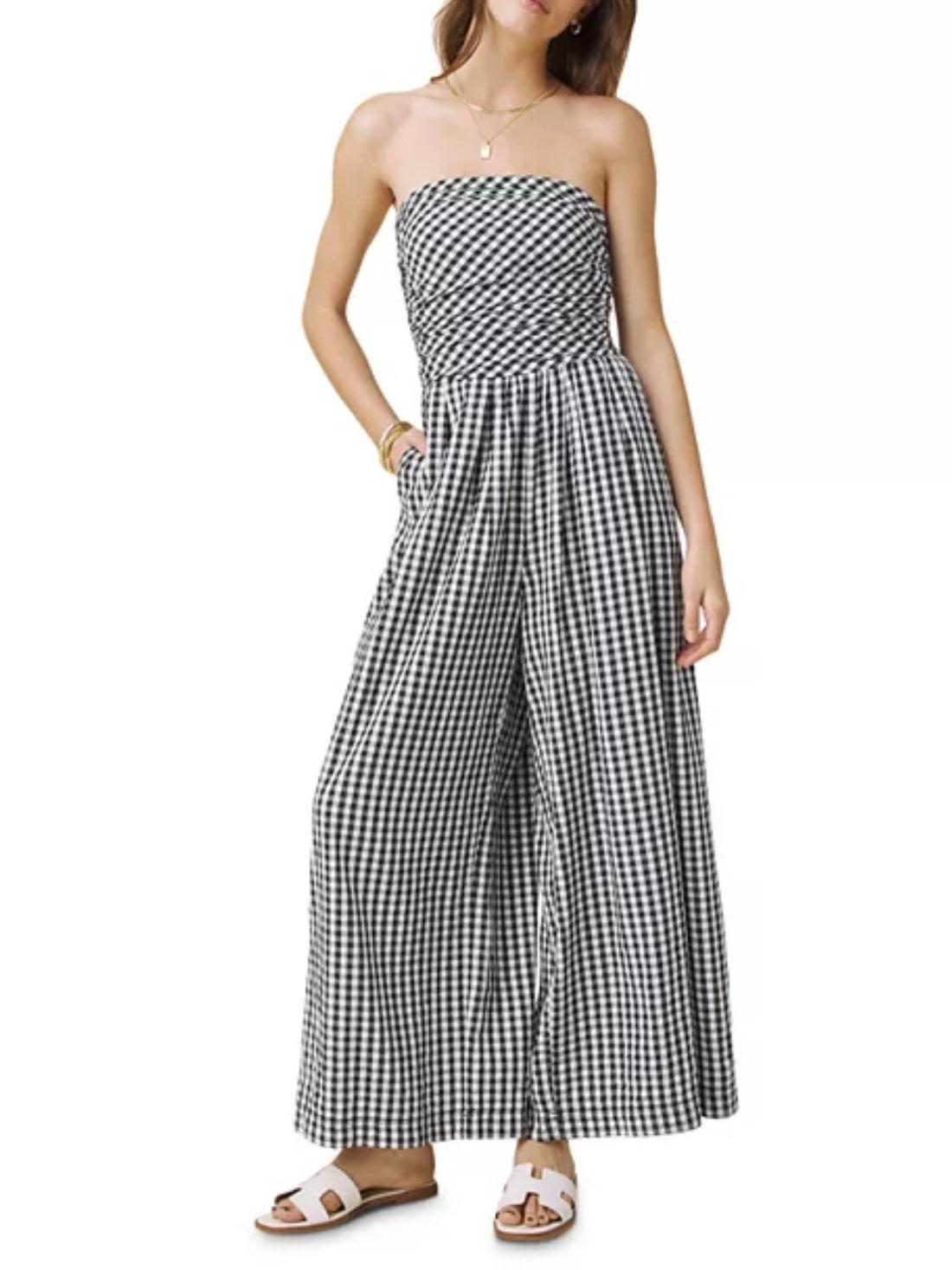 Gigi Gingham Jumpsuit
