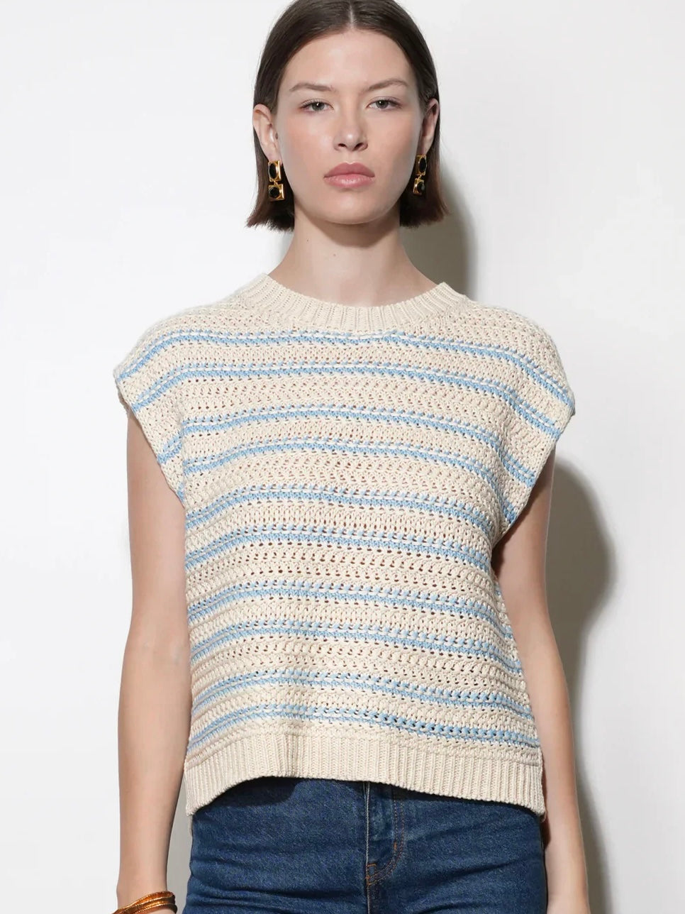 Solana Boxy Sweater Top