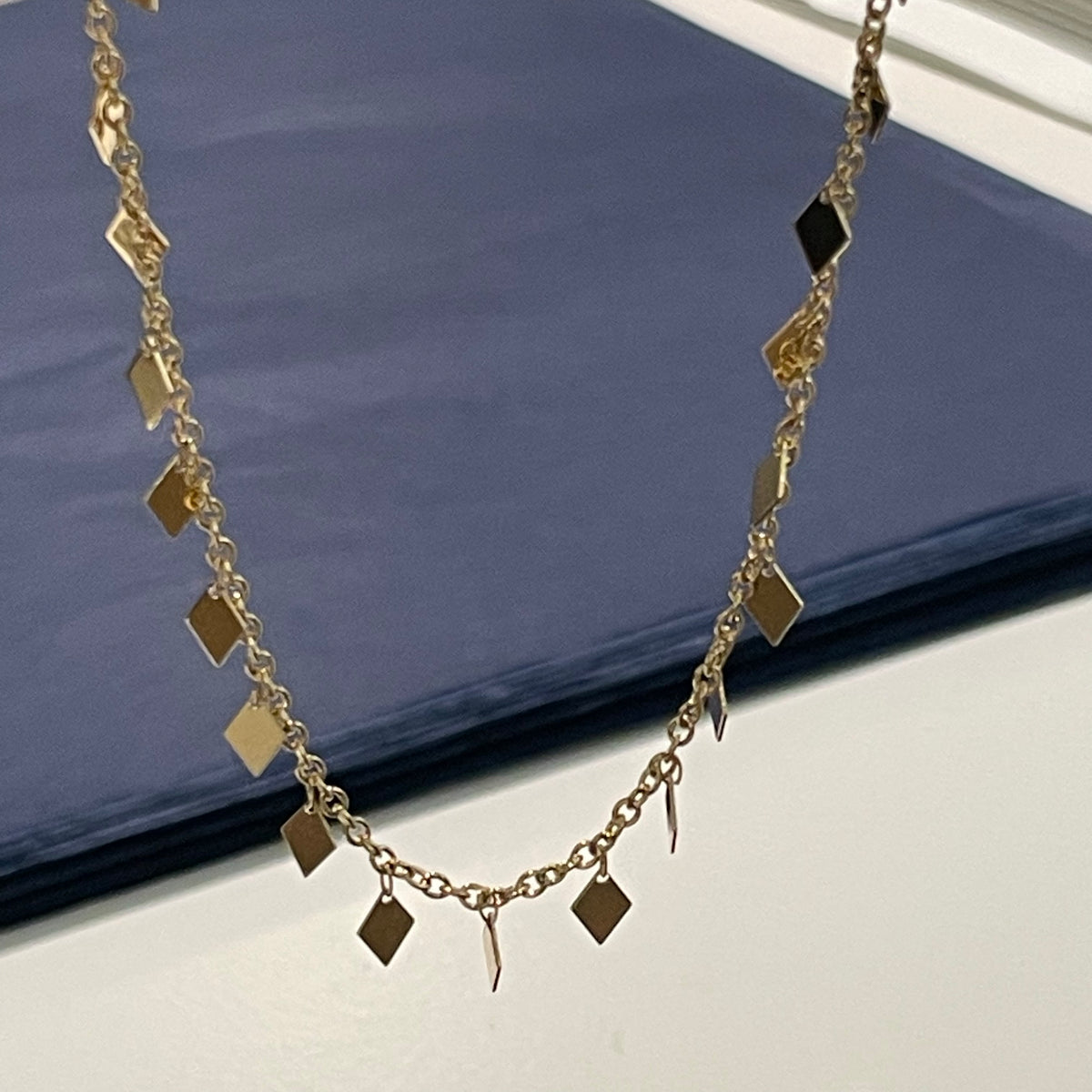 Diamond Dangle Necklace