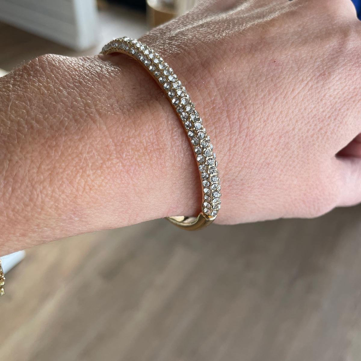 Hinged Tennis Bracelet