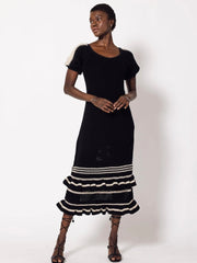 Luisa Crochet Midi Dress