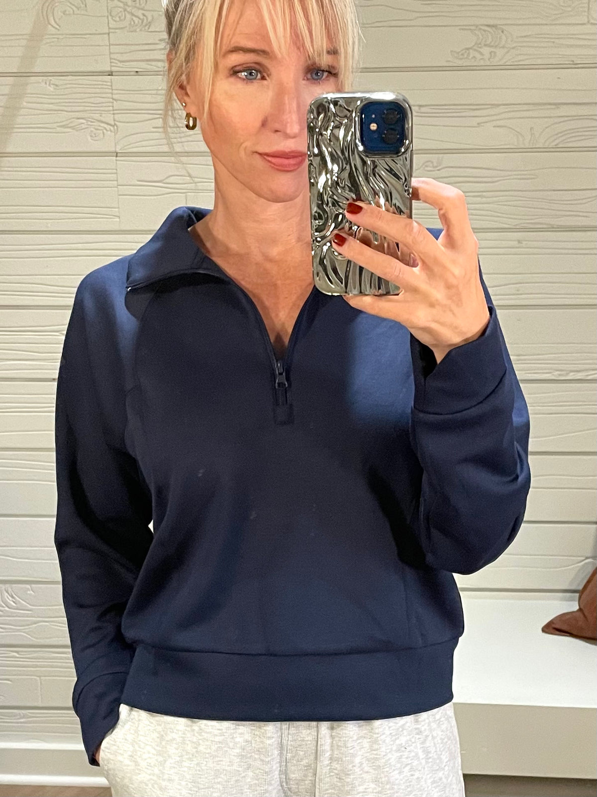 Collegiate Cloud Fleece Half Zip