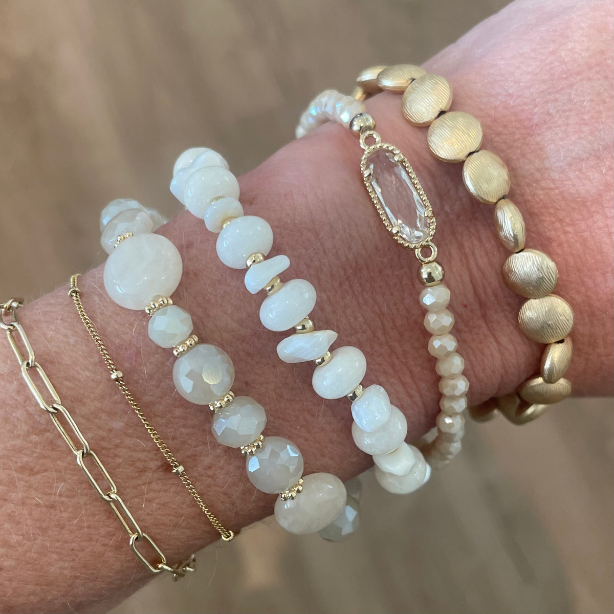 Natural Sea Bracelet Set