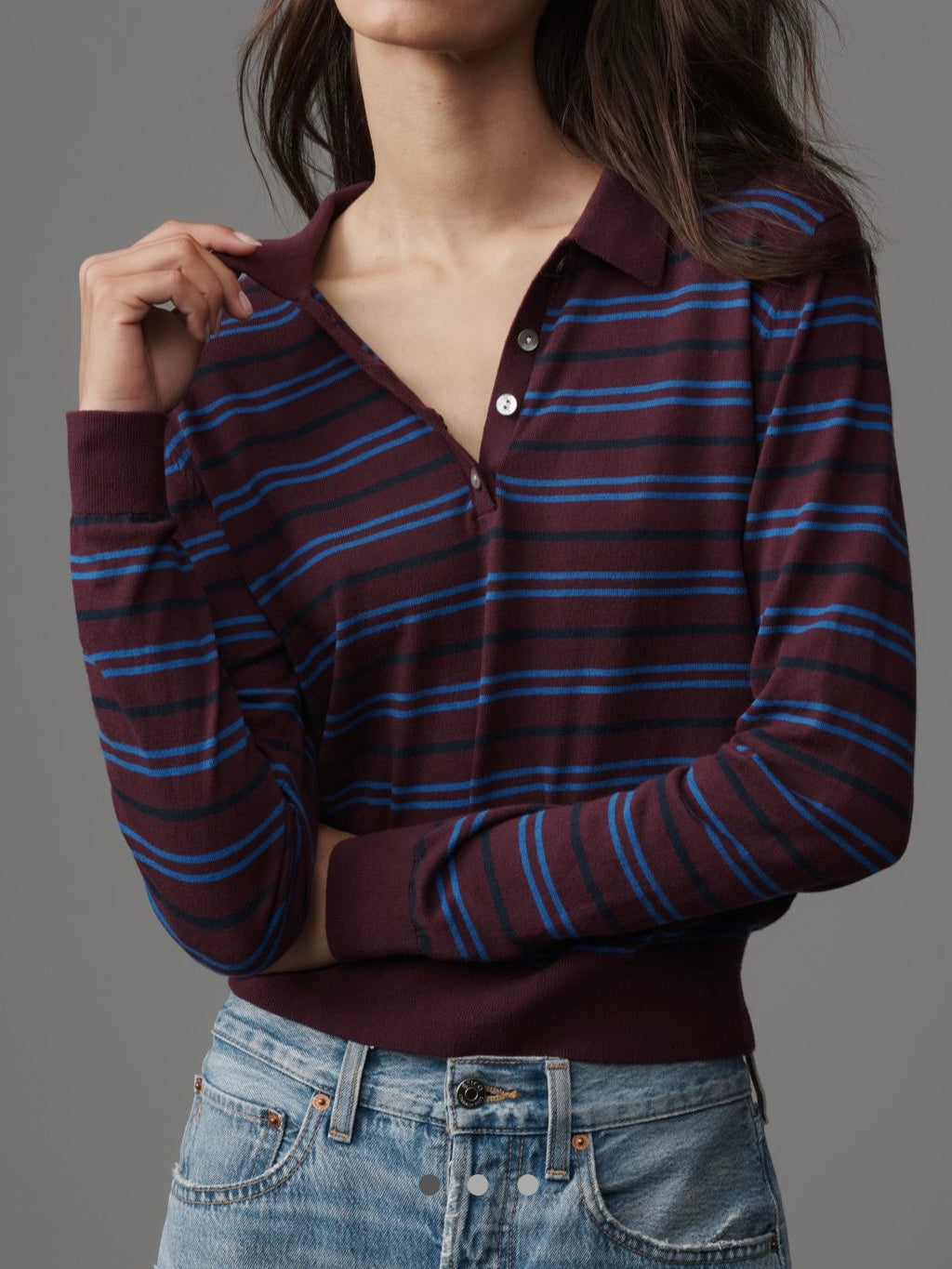 Greta Polo Sweater