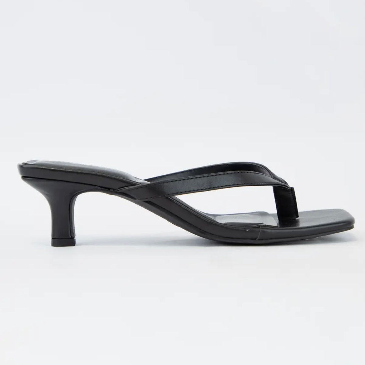 Kitten Heel Flip Flop Sandal