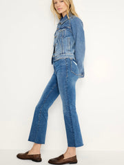 Always Fits Good Legs Crop Mini Boot Jeans