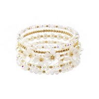 Gabi White Bracelet