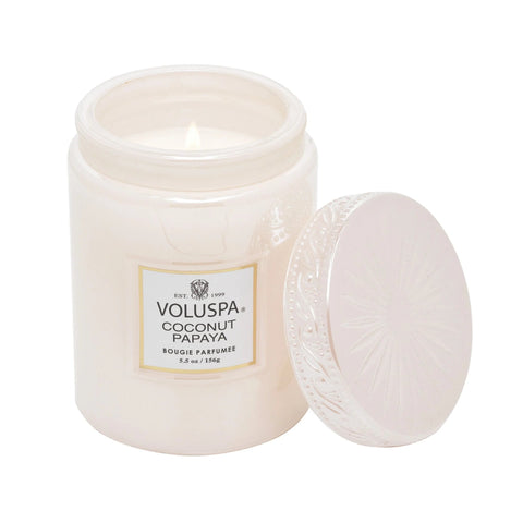 Voluspa Small Jar Candle- Coconut Papaya