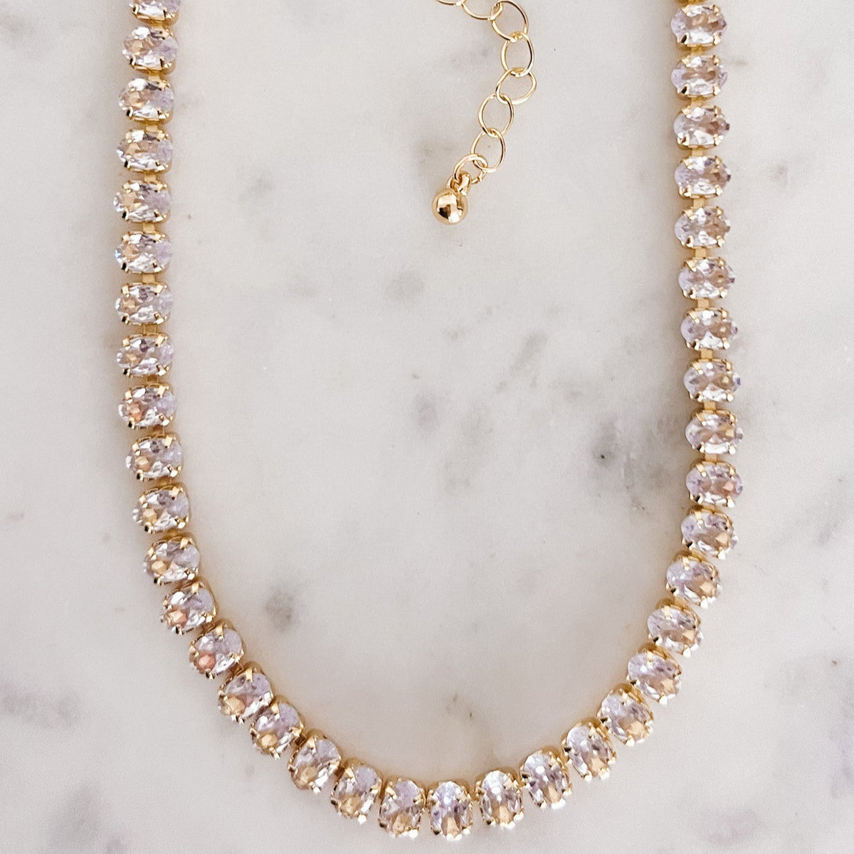 Crystal Collar Necklace