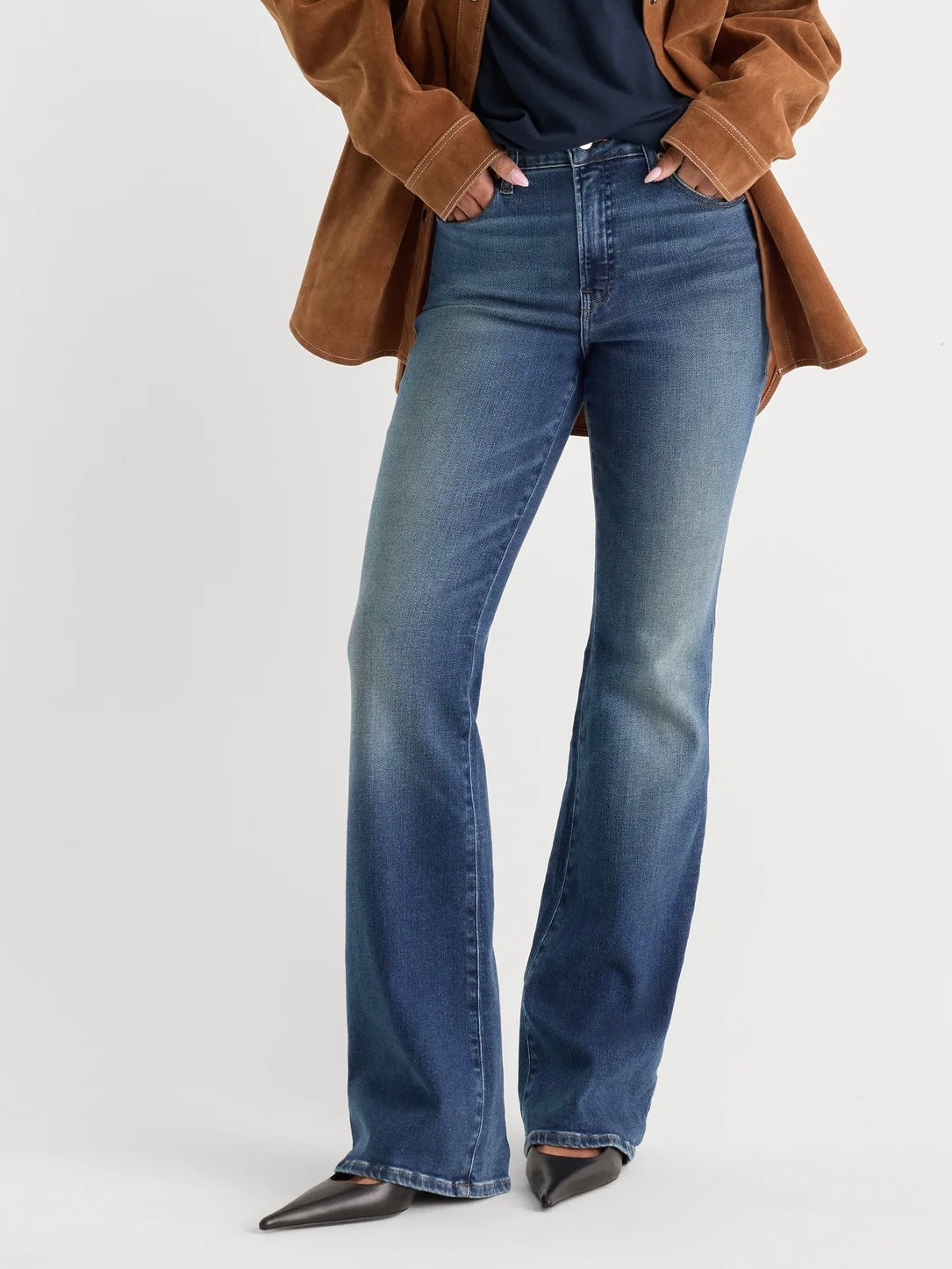 Soft Tech Good Classic Bootcut Jeans-Newcrest