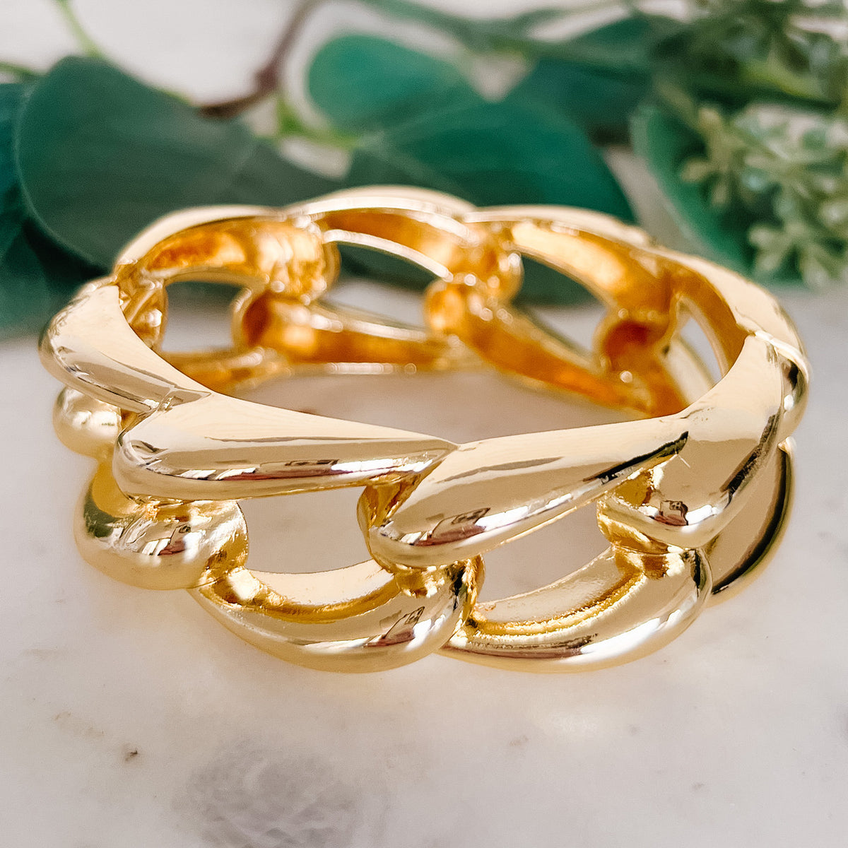 Chunky Link Bangle