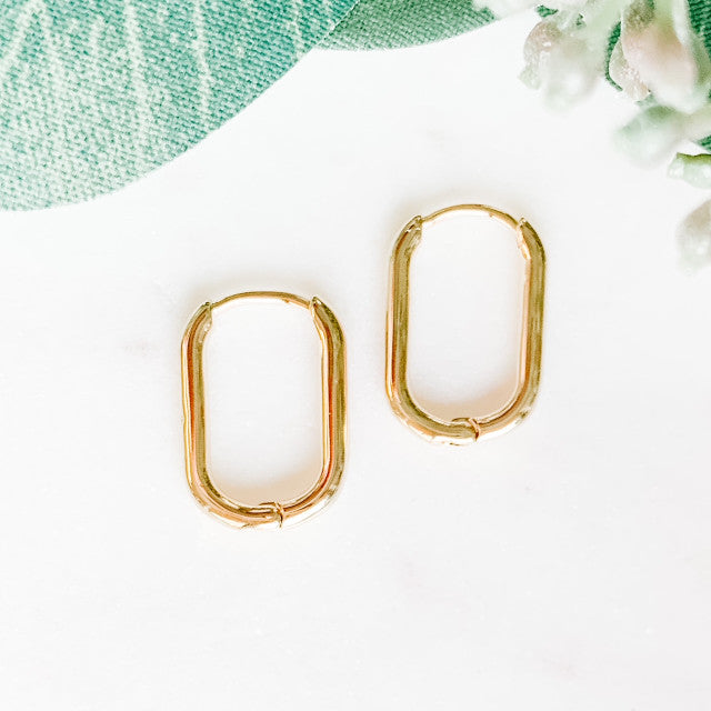 Mini Paperclip Hoops