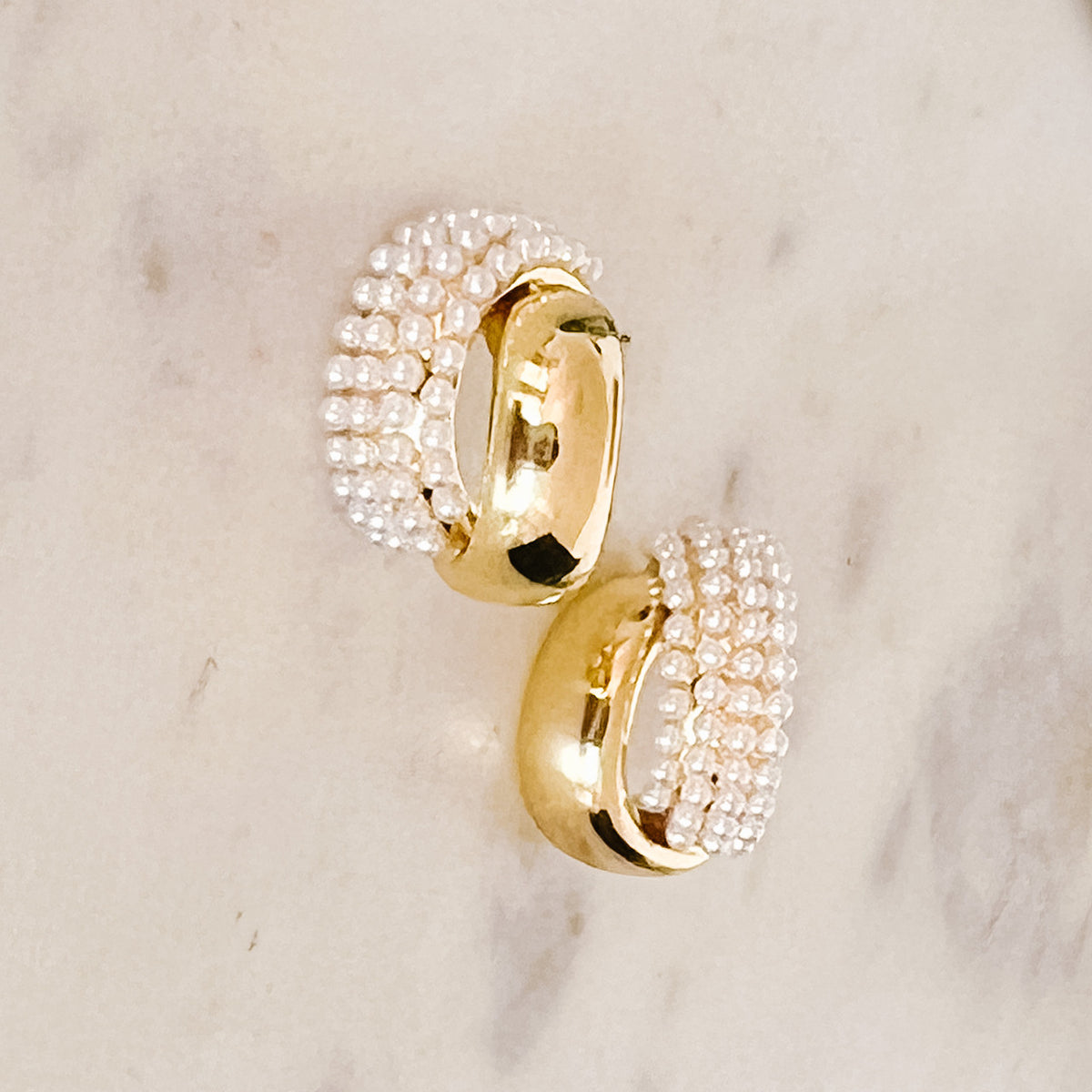 Gold Pearl Twists