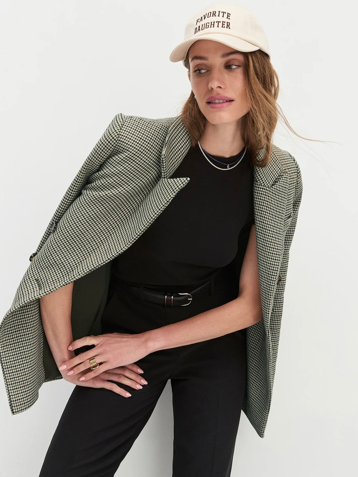 All Caps Logo Favorite Daughter Baseball Cap