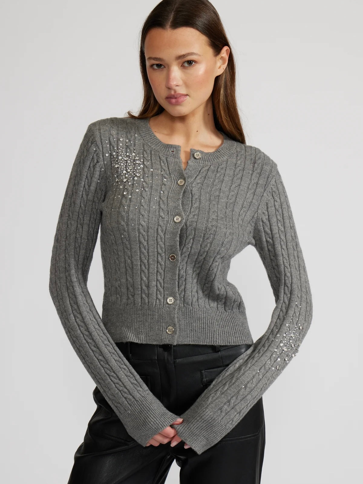 Elton Crystal Cardigan