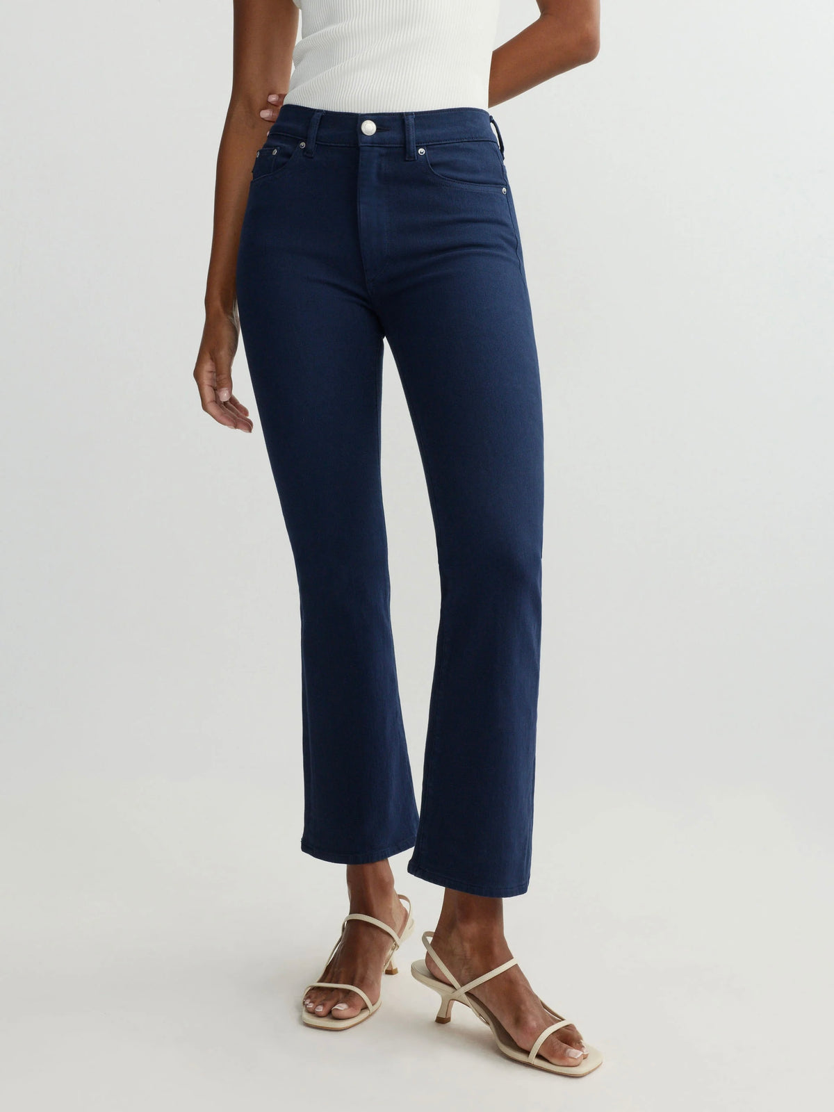 Bridget Boot High Rise Instasculpt™ Crop Jeans-Bright Navy