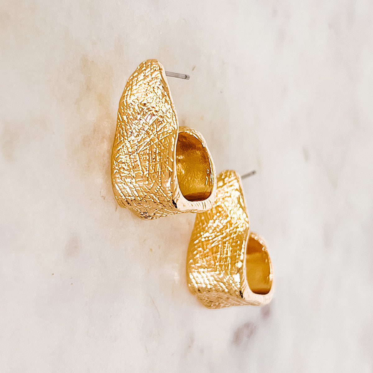 Chunky Abstract Hoop