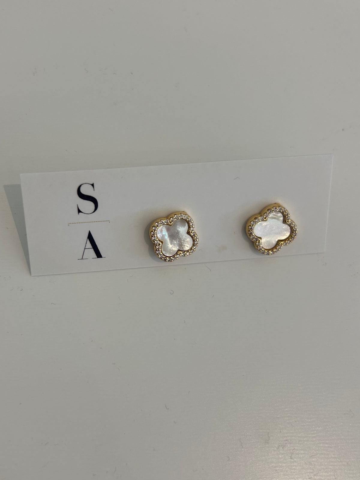 Quatrefoil Stud Earrings