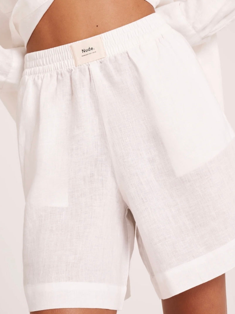 Lounge Heritage Linen Short